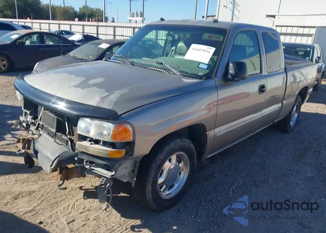 2003 GMC Sierra 1500 Slt из США, поврежденный, VIN 2GTEC19TX31248183